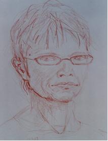 Selbstportait atelier farbspur